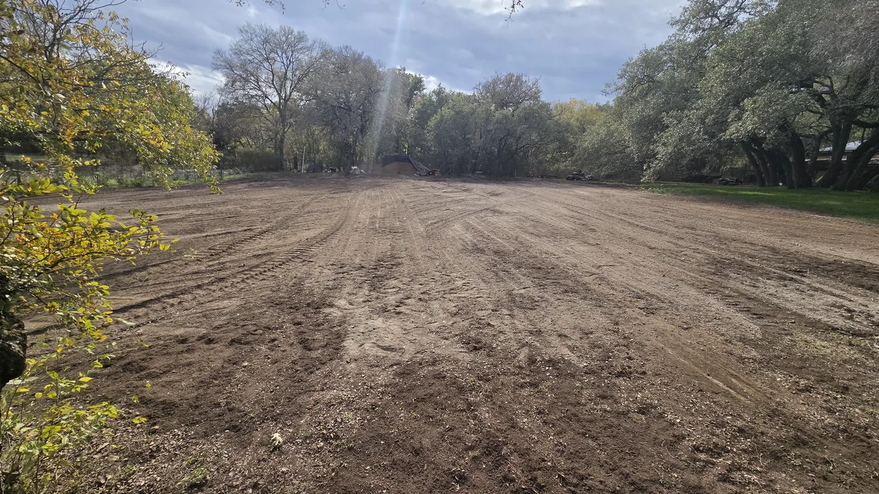 Land clearing in Buda, TX