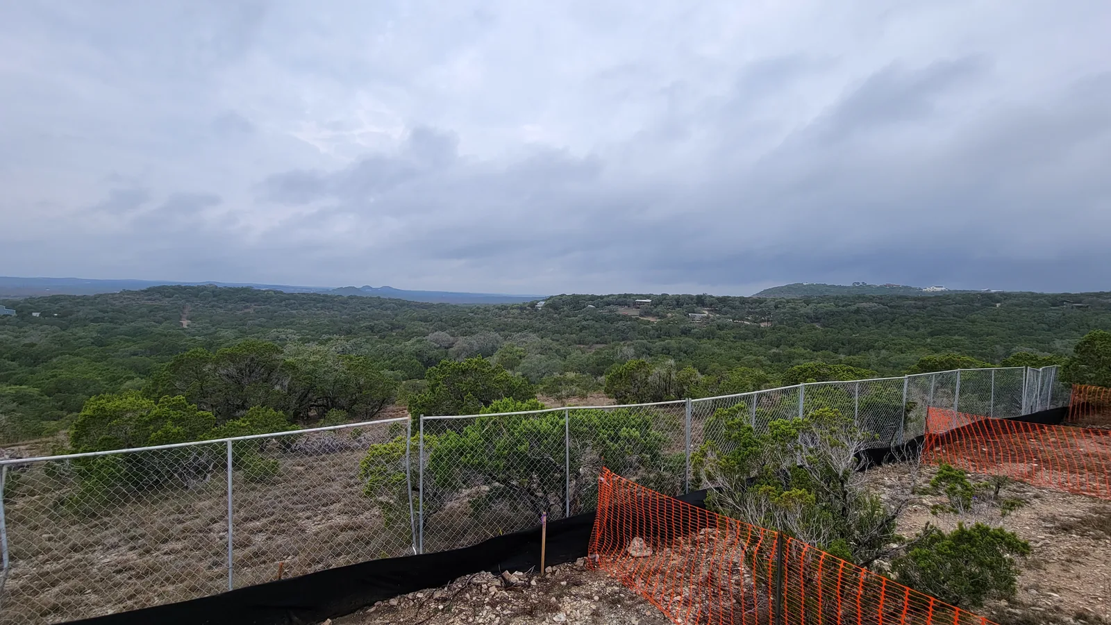 Land clearing in Dripping Springs, TX