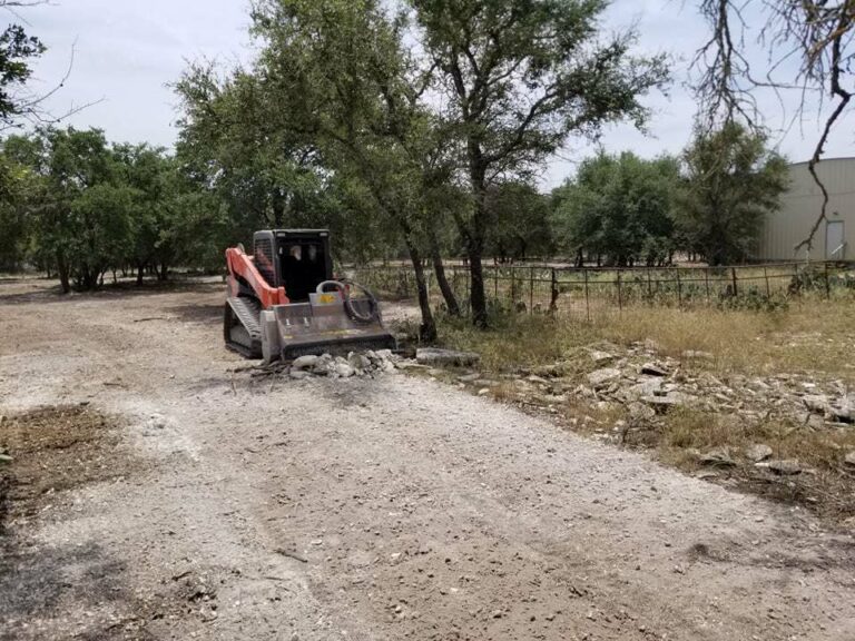 Land Clearing in Dripping Springs, Texas